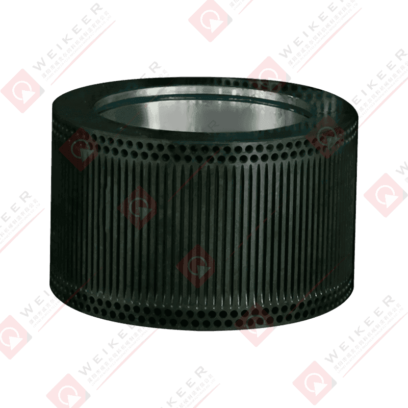 100CR6 Sarado na corrugation at dimpled pellet roller